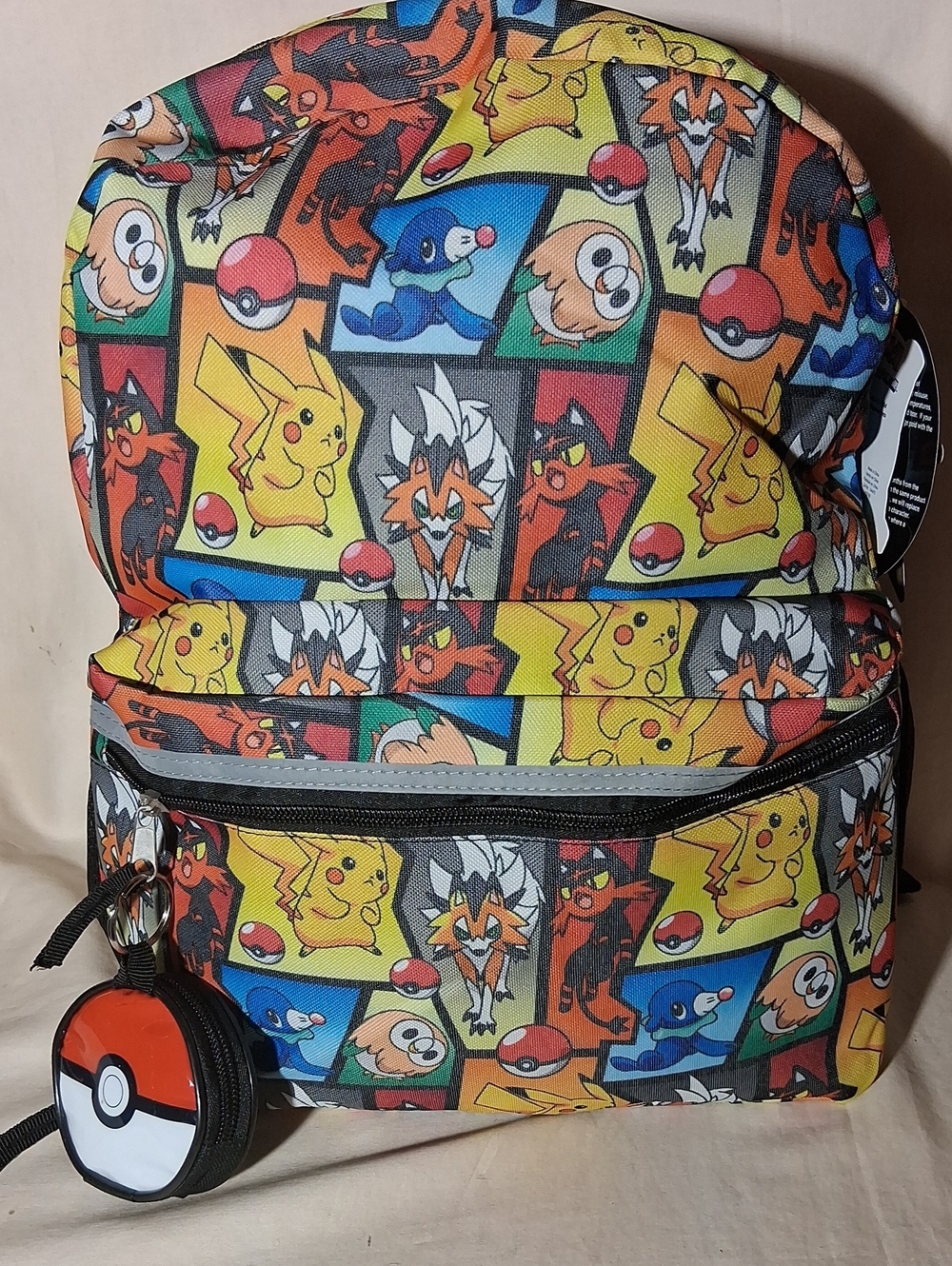 Pokemon Yellow Multi-Character Graphic Backpack